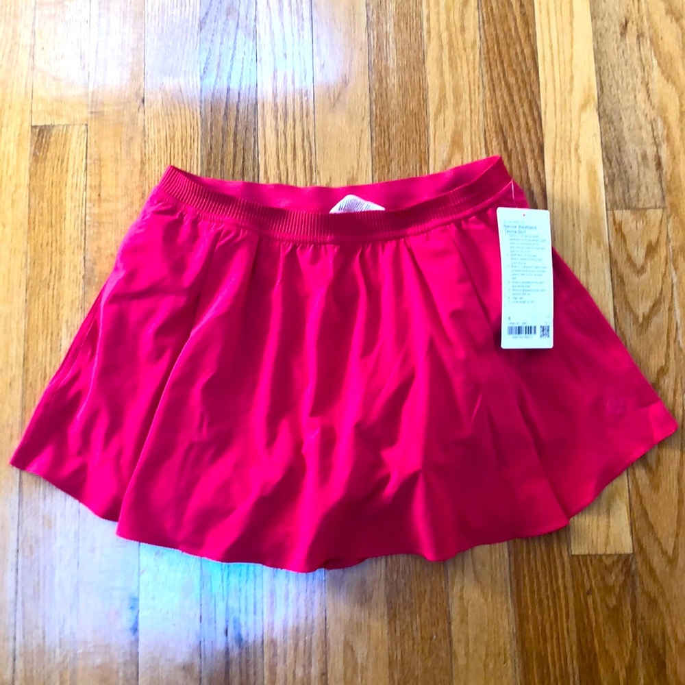 Lululemon Narrow Waisted Tennis Skirt Size 8